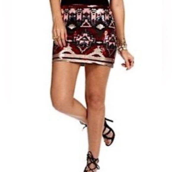 Cato Sequined Front Pencil Skirt Black multi Size L holiday, fun, retro, sparkle - Picture 1 of 7